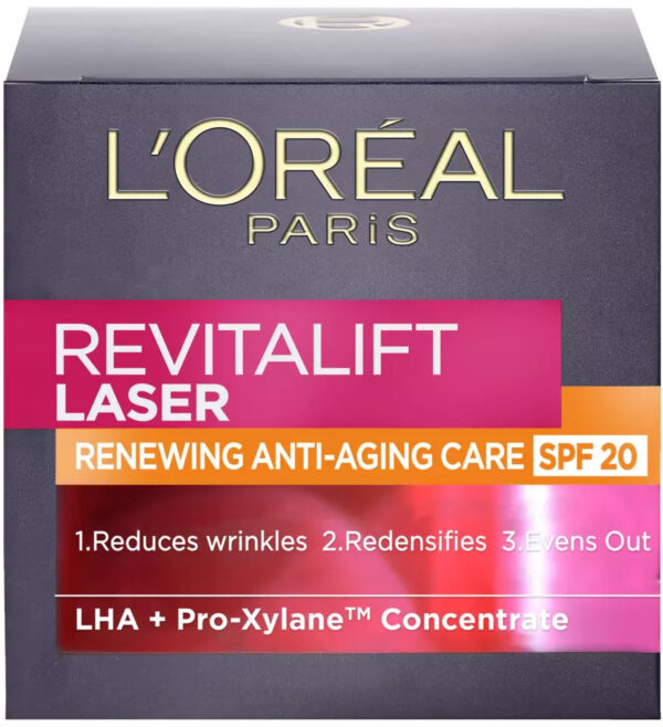 L'Oréal Laser Renew Anti-Ageing Day Cream SPF20 50ML - Bild 2